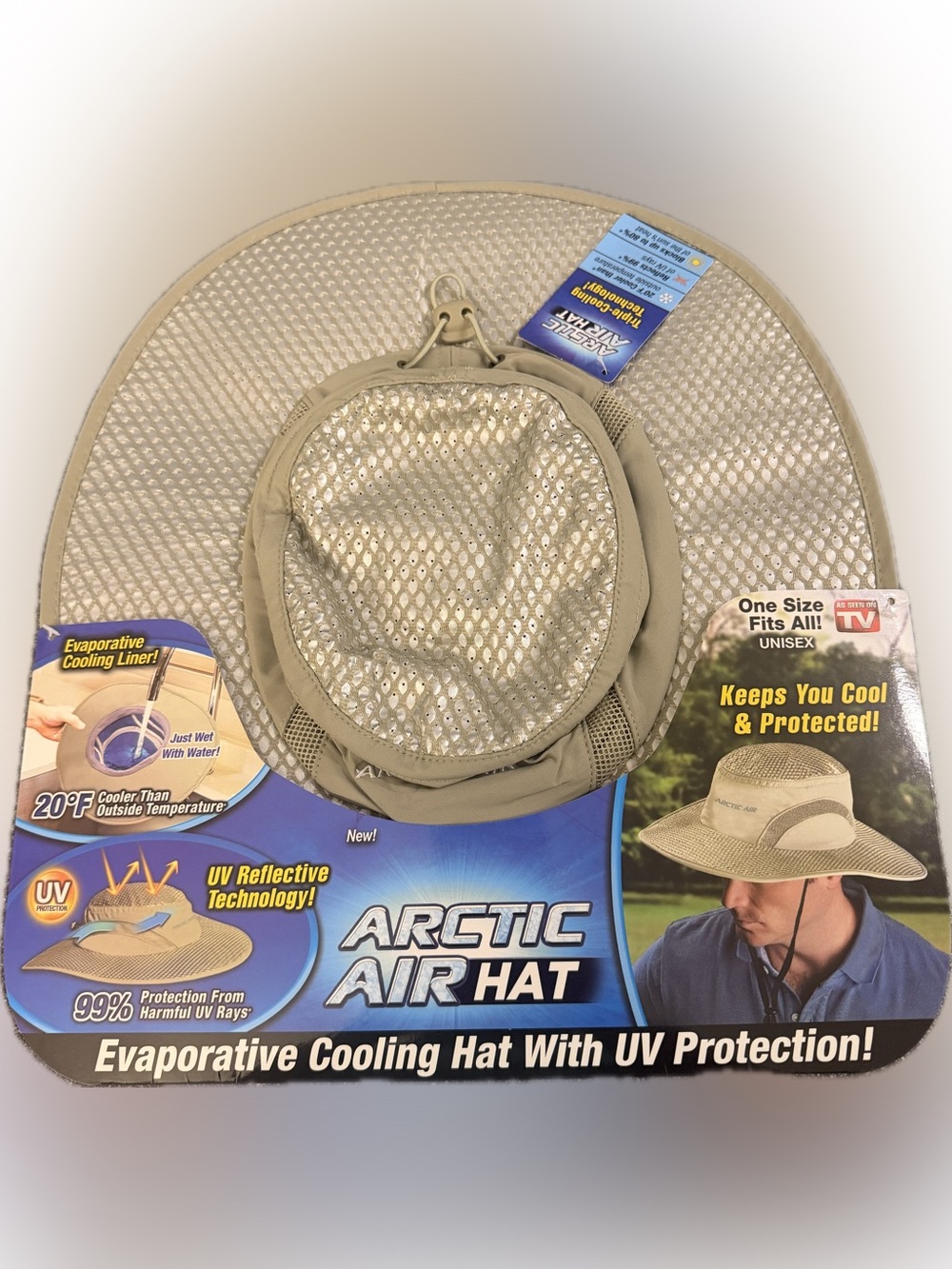 Arctic Air Hat one size fits all NWT by Ontel Unisex UV Protection